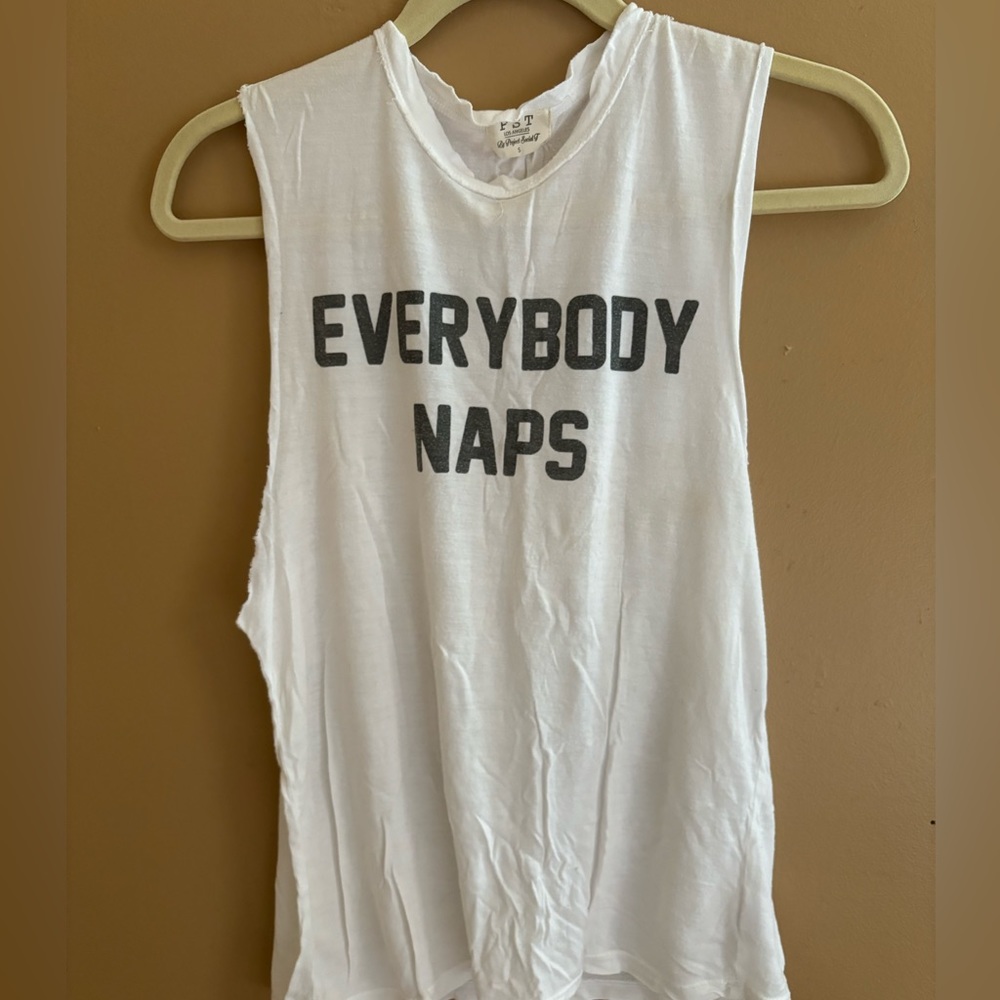 “Everybody Naps” Muscle Tee